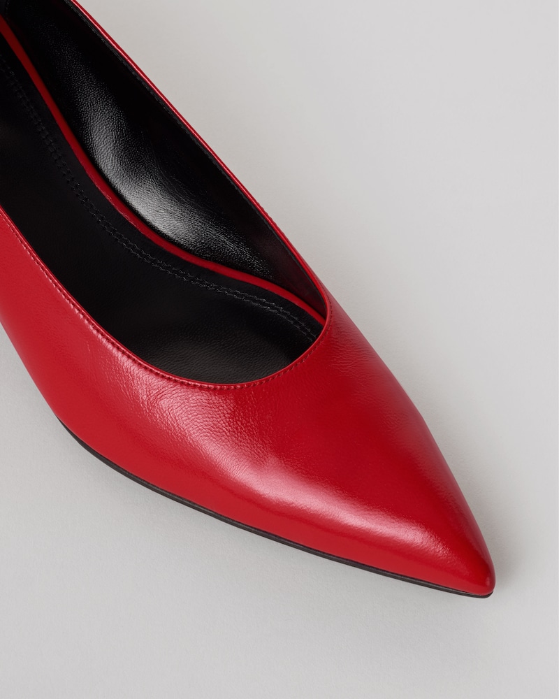 KITTEN PUMP IN LAMBSKIN - CHILI RED -  - 1 | CELINE