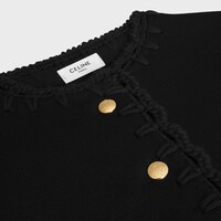 CÁRDIGAN DE LANA FINA - NEGRO -  - 2 | CELINE