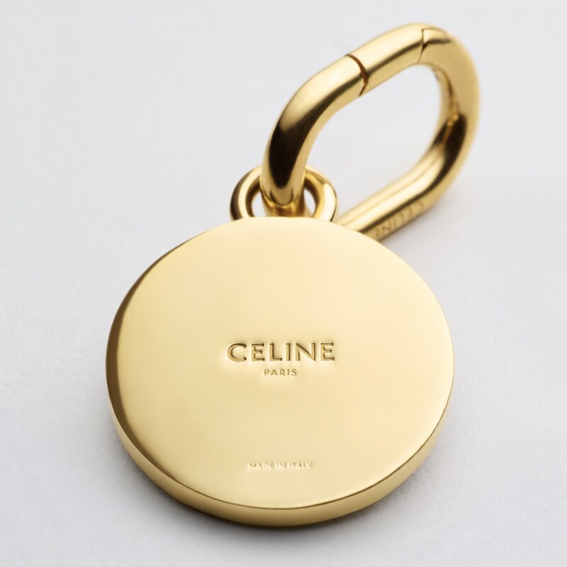 Celine Charms Pearl徽章吊飾 - 金色 / 象牙白 - CHARMS - 1 | CELINE