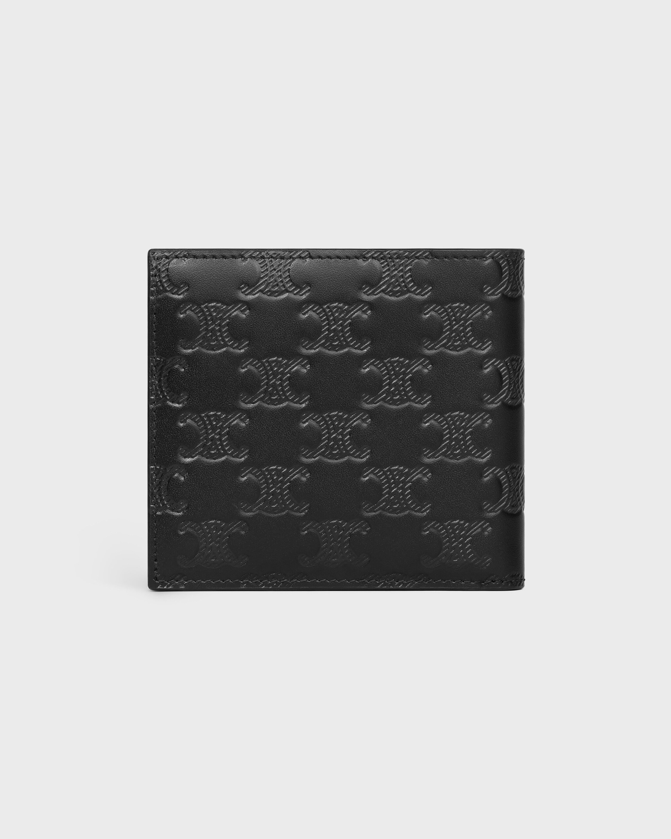 バイフォールドカードホルダー / トリオンフ エンボス加工カーフスキン
