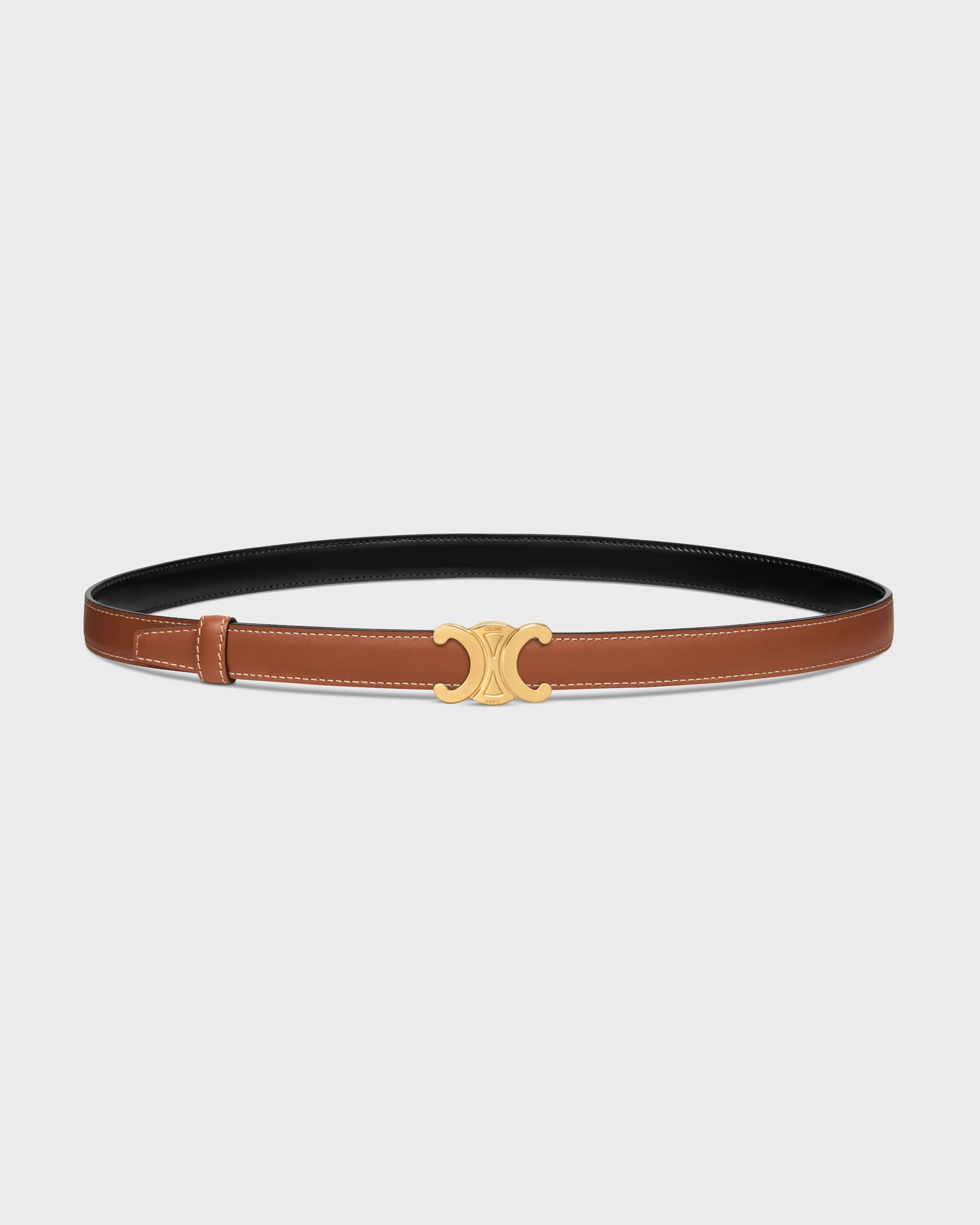 TRIOMPHE BUCKLE 18MM IN METAL & Reversible Strap 18MM IN TAURILLON