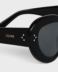 Butterfly S320 sunglasses in Acetate - BLACK -  - 2 | CELINE