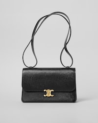 17 IN GRAINED CALFSKIN - BLACK - EVENING - 1 | CELINE