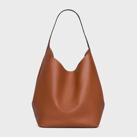 LARGE HOBO IN SUPPLE NATURAL CALFSKIN - TAN - SHOULDER BAGS - 2 | CELINE