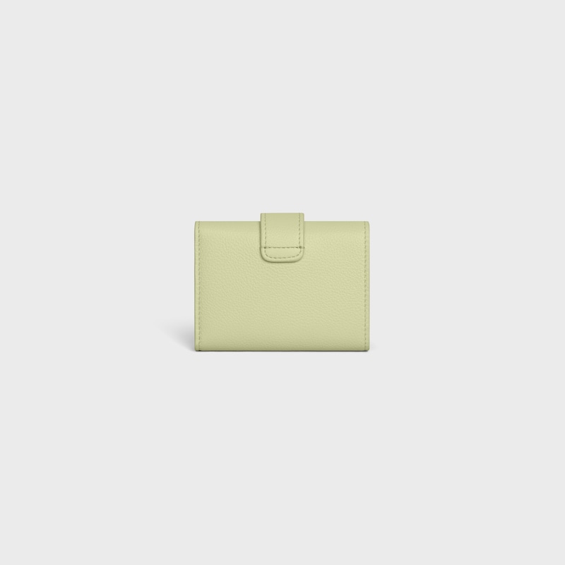 NINO細飾帶錢包 - 柔檸綠 - 新品 - 1 | CELINE