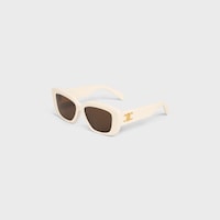 Triomphe 04 Sunglasses in Acetate - IVORY -  - 2 | CELINE