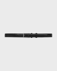 BC-03 25MM BELT IN Taurillon Leather - BLACK -  - 2 | CELINE