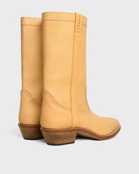 GARDIANE HIGH BOOT IN CALFSKIN - ORME -  - 2 | CELINE
