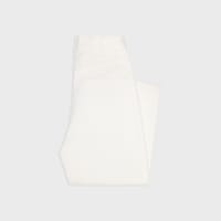 Jane flared jeans in optic white wash denim - OPTIC WHITE WASH -  - 2 | CELINE
