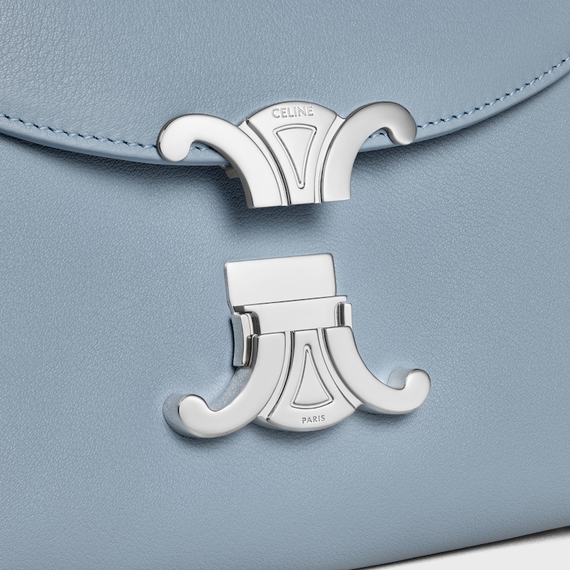 TEEN NINO BAG IN SUPPLE GRAINED CALFSKIN - LIGHT DENIM - NINO - 1 | CELINE
