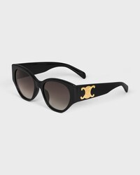 Triomphe XL 03 sunglasses in Acetate - BLACK -  - 2 | CELINE