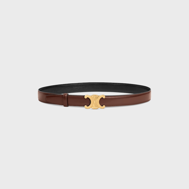 Reversible Strap 25MM IN TAURILLON AND LIZARD EMBOSSED CALFSKIN -  -  - 1 | CELINE