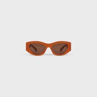 TRIOMPHE 15 sunglasses in Acetate - MILKY RUST -  - 1 | CELINE