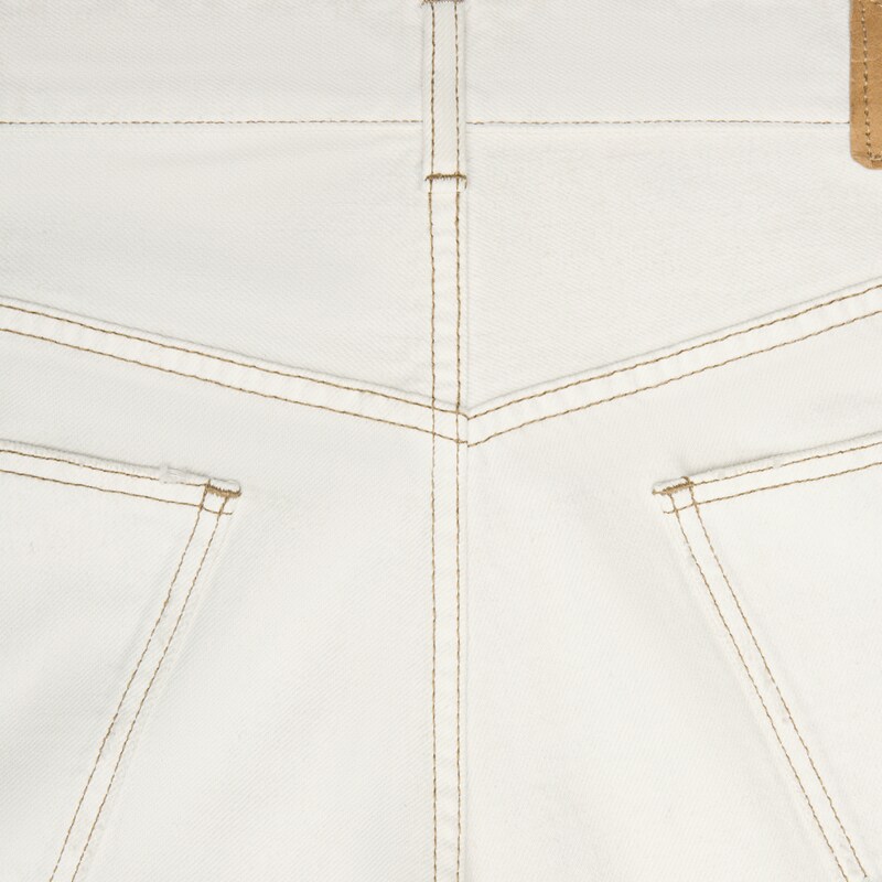 max jeans IN heavy cotton twill - FADED WHITE -  - 1 | CELINE