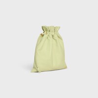SMALL CRYSTAL POUCH IN LAMBSKIN - SOFT LIME - SHOULDER BAGS - 2 | CELINE