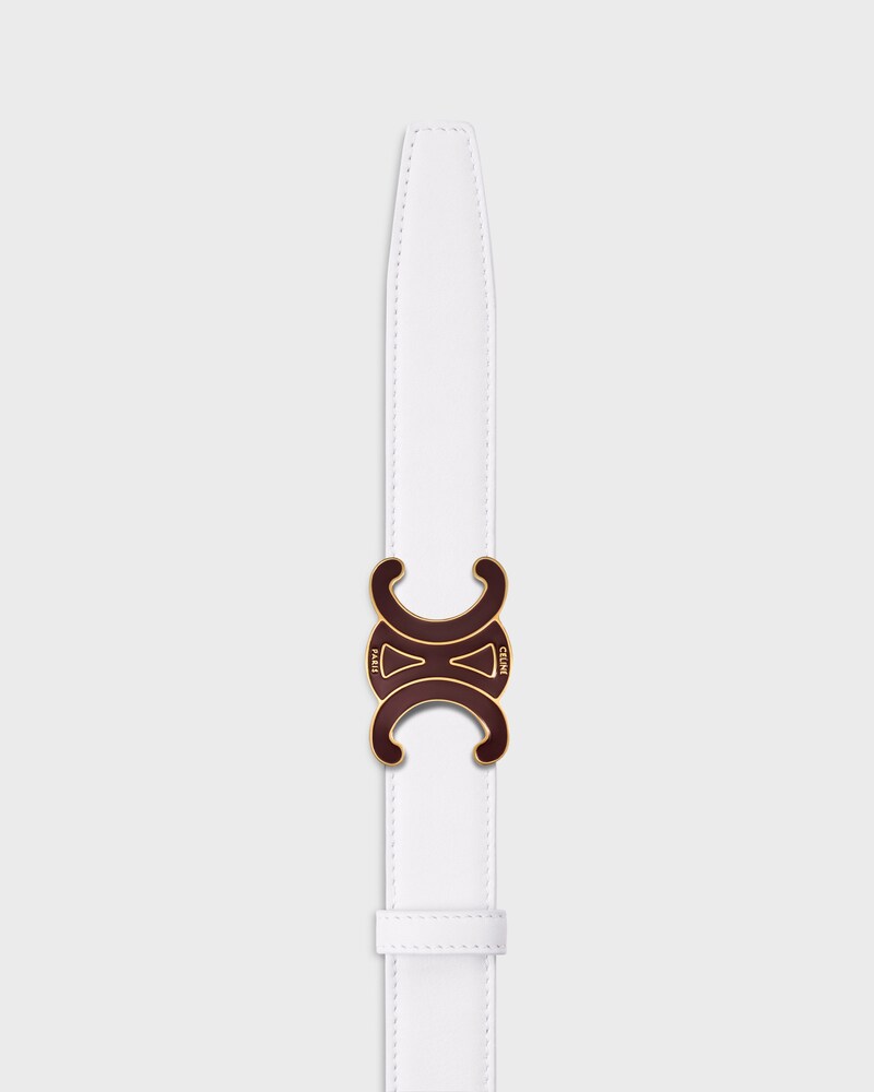 Reversible Strap 25MM IN Smooth and Grained Calfskin -  -  - 1 | CELINE