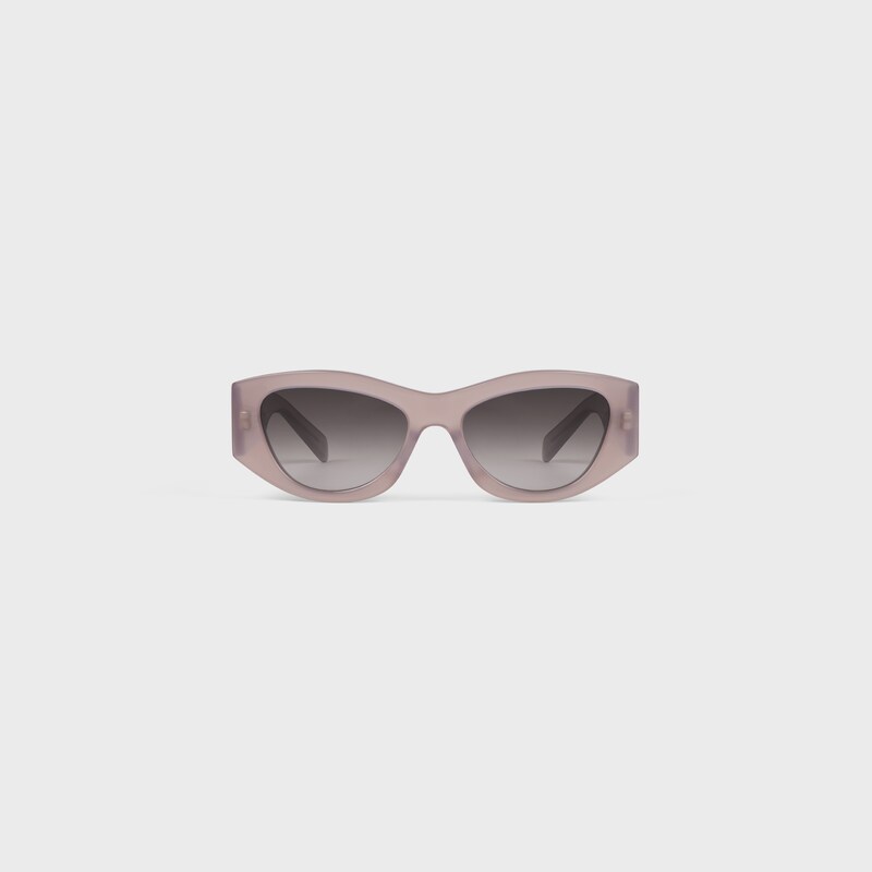 แว่นกันแดด Triomphe 15 อะซิเตท - สีน้ำตาลเทาโมเดิร์น -  - 1 | CELINE
