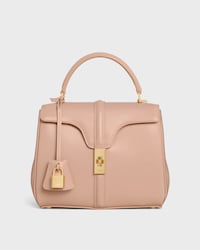 Small 16 Bag IN satinated calfskin - SOFT PEACH - MÁS - 1 | CELINE