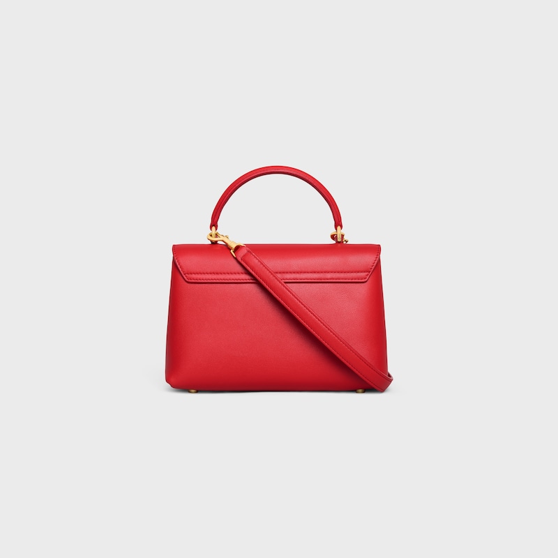 TEEN NINO BAG IN SUPPLE GRAINED CALFSKIN - ULTRA RED - HIVER CELINE - WINTER SELECTION - 1 | CELINE