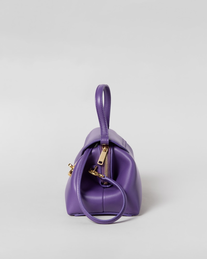 FLAIR BAG PICCOLA IN PELLE DI VITELLO LUCIDA - VIOLA - PER LA SERA - 1 | CELINE
