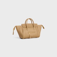 LITTLE LUGGAGE IN GRAINED CALFSKIN - SANDCASTLE - LUGGAGE - 2 | CELINE