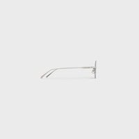 Metal Frame 28 sunglasses in Metal - Silver / Blue Light Filter -  - 2 | CELINE