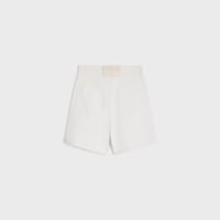 short 001 denim coton - WHITE HEAVY STONE WASH -  - 2 | CELINE