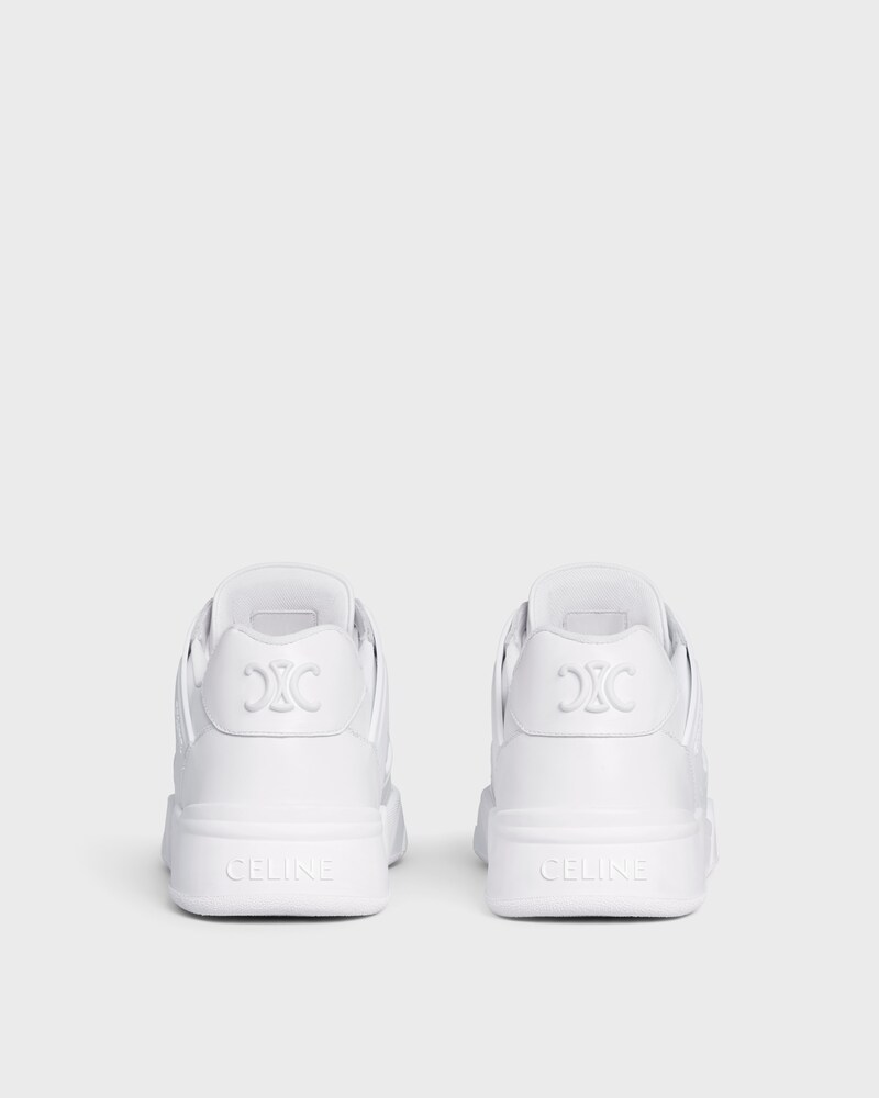 SNEAKER TRAINER CT-09 IN CALFSKIN AND MESH - OPTIC WHITE -  - 1 | CELINE