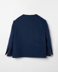 jacket IN DOUBLE-FACE CASHMERE - INK -  - 2 | CELINE