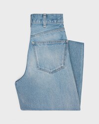 petite kitty jeans in denim - PISMO WASH -  - 2 | CELINE