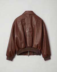 teddy jacket IN CALSFSKIN - BROWN -  - 2 | CELINE