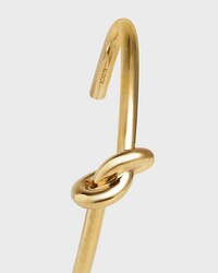 Knot extra-thin bracelet in brass with gold finish - Gold -  - 2 | CELINE