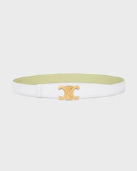 Reversible Strap 25MM IN Smooth and Grained Calfskin -  -  - 1 | CELINE