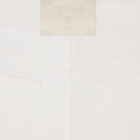 Boyfriend-Jeans 001 aus schwerem Baumwolltwill - WHITE HEAVY STONE WASH -  - 2 | CELINE