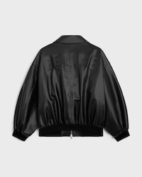 teddy jacket IN calfskin - BLACK -  - 2 | CELINE