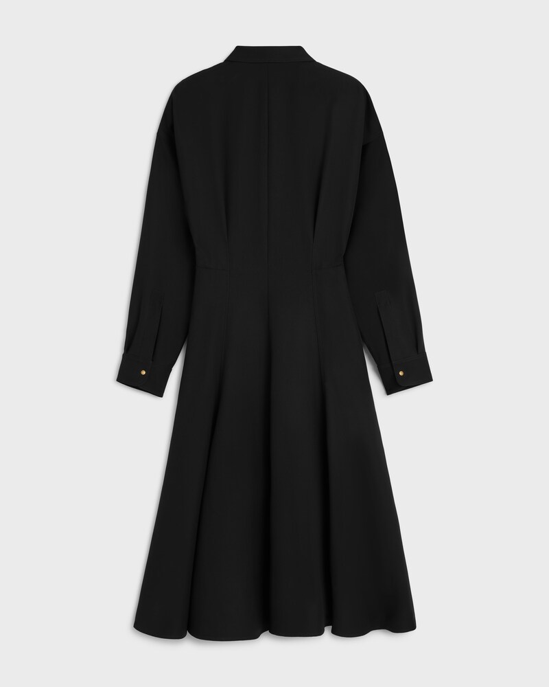 robe laine - Noir -  - 1 | CELINE