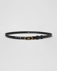 CELINE SULKY BELT 13MM IN Taurillon Leather - BLACK -  - 2 | CELINE