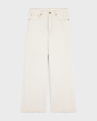 jeans max twill de coton épais - FADED WHITE -  - 1 | CELINE