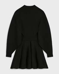 mini dress IN wool - BLACK -  - 2 | CELINE