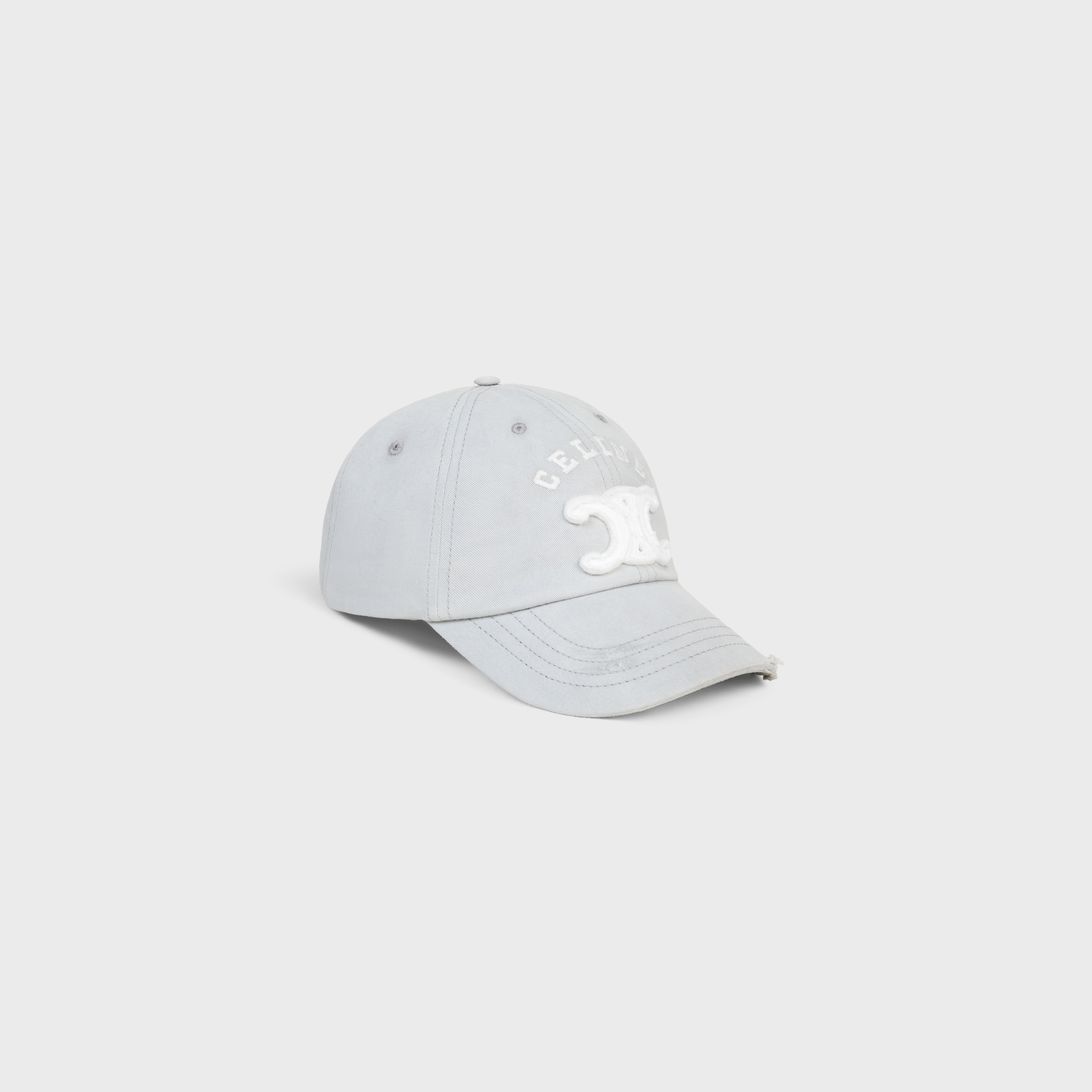 vivienne cap IN light gabardine - FADED GREY | CELINE