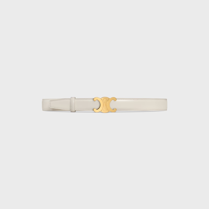 lanière de ceinture réversible 25MM Cuir de Taurillon et Veau façon python -  -  - 1 | CELINE