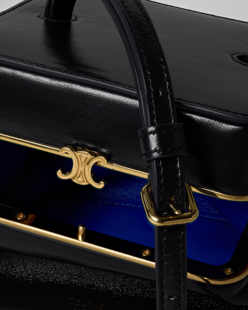 CUBE IN GLOSSY LAMBSKIN - INK BLUE - ALL BAGS - 1 | CELINE