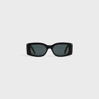 Triomphe XL 01 Sunglasses in Acetate - BLACK -  - 1 | CELINE