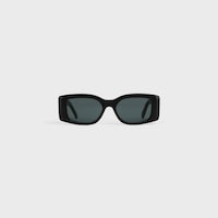 Triomphe XL 01 Sunglasses in Acetate - BLACK -  - 1 | CELINE