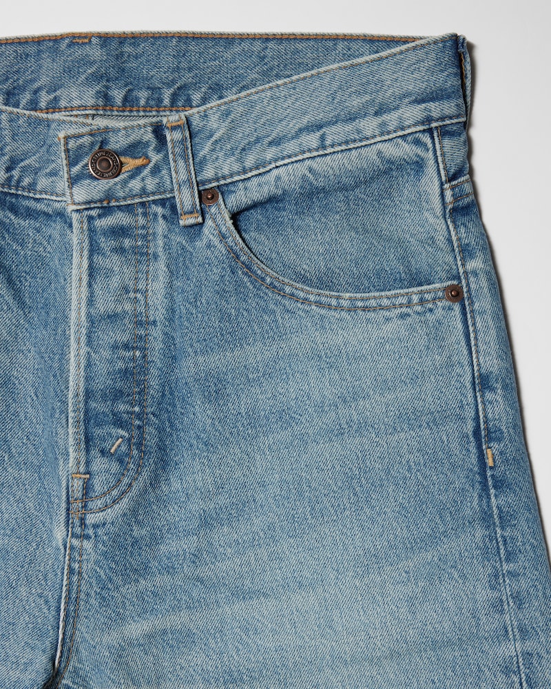 Jeans Kurt in denim di cotone - CASCATA CRISTALLINA -  - 1 | CELINE