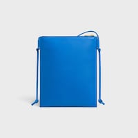 SHARP POUCH IN SMOOTH LAMBSKIN - ULTRA BLUE / ULTRA RED - NEW - 2 | CELINE