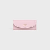 LIPSTICK CASE IN SMOOTH CALFSKIN - DIRTY PINK / SYRAH - EVENING - 1 | CELINE