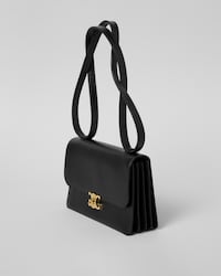 17 IN GRAINED CALFSKIN - BLACK - EVENING - 2 | CELINE