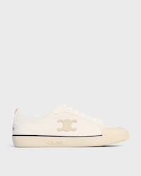 CELINE ALAN SNEAKERS MIT TRIOMPHE AUS Canvas - OPTISCH-WEISS -  - 1 | CELINE