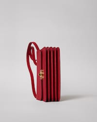 17 IN GRAINED CALFSKIN - BURNT RED - EVENING - 2 | CELINE